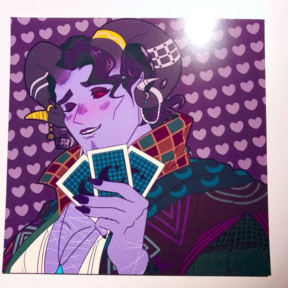 LAST CHANCE - Mollymauk Tealeaf Critical Role Mighty Nein Mini Print - Picture 1 of 1